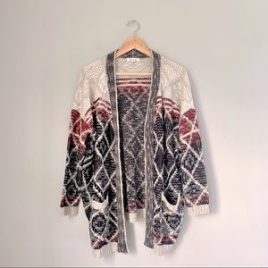 Miracle Wool / Cotton Cardigan Knit Sweater